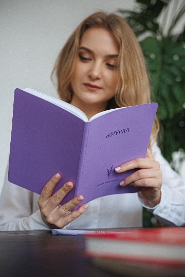 Аксессуары - блокнот 'Pursue what is pure' #6