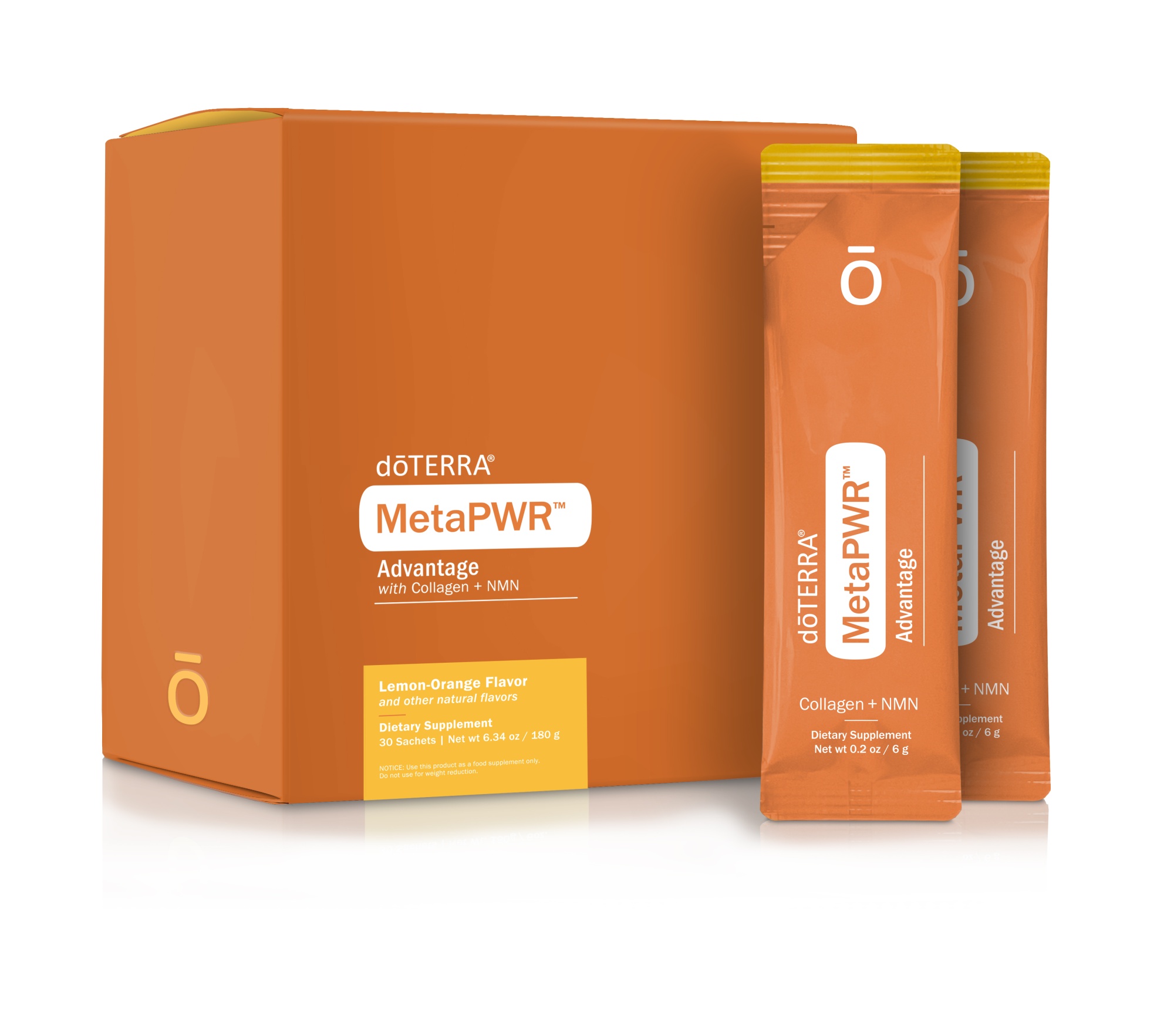 doTERRA MetaPWR Advantage с коллагеном + NMN, 30 саше