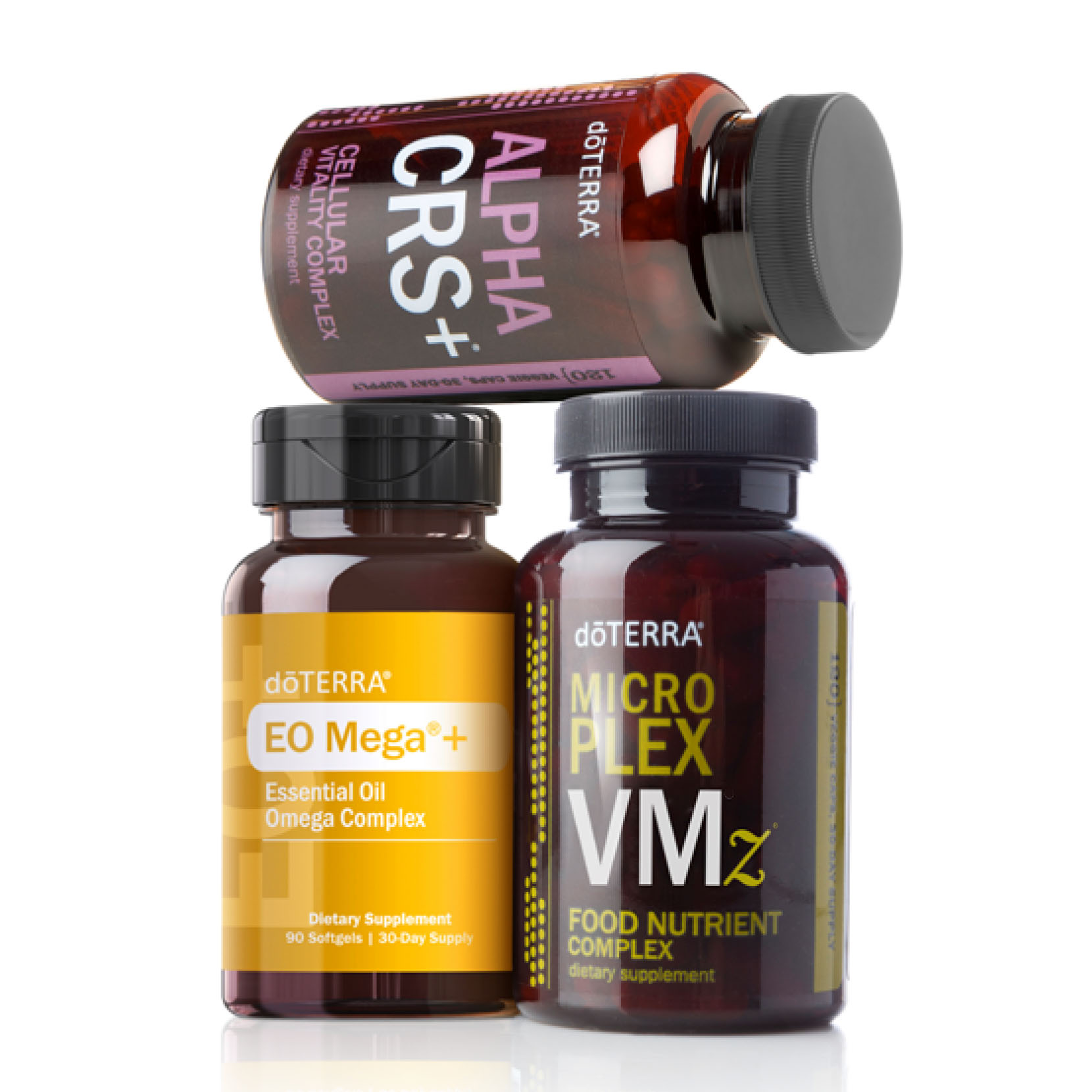 Набор «Долгожитель» doTERRA Lifelong Vitality Pack NEW, 1x90 и 2x120 капсул