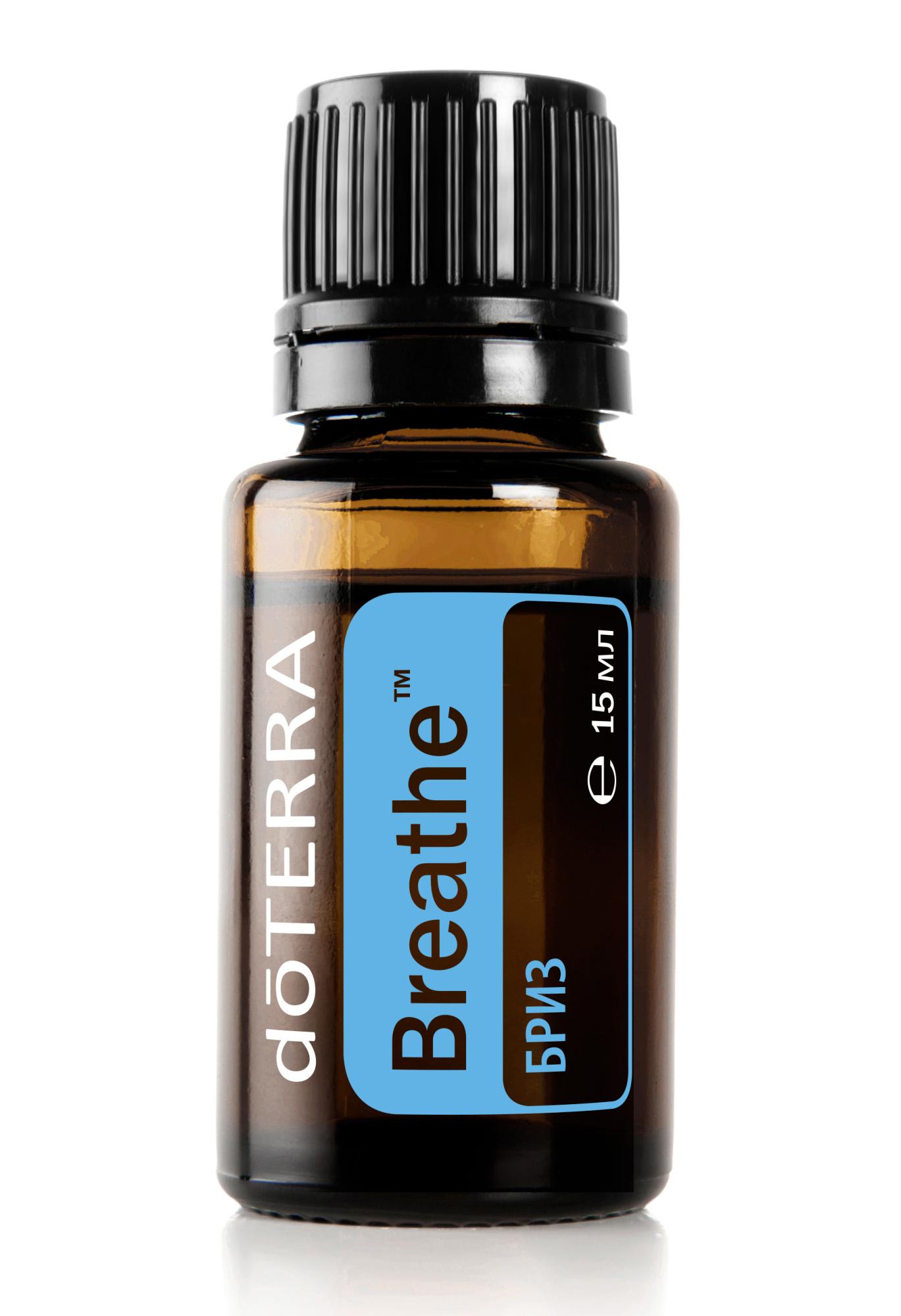 "Бриз" респираторная смесь эфирных масел, doTERRA Breathe, 15 мл