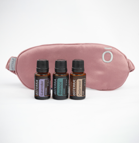 Набор эфирных масел doTERRA, Волшебная ночь, с маской для сна, 3x15 мл