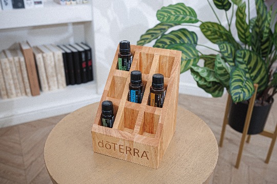 Аксессуары - деревянный дисплей для масел #8