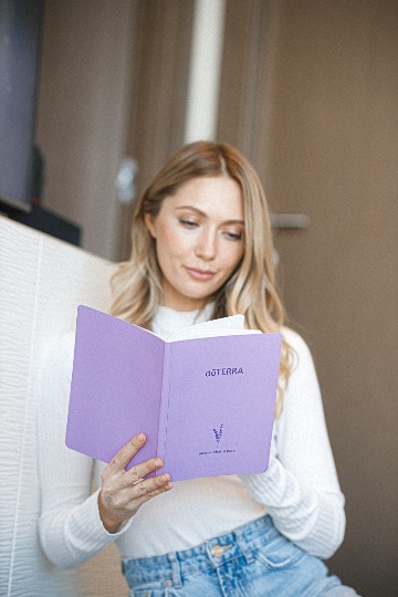 Аксессуары - блокнот 'Pursue what is pure' #1