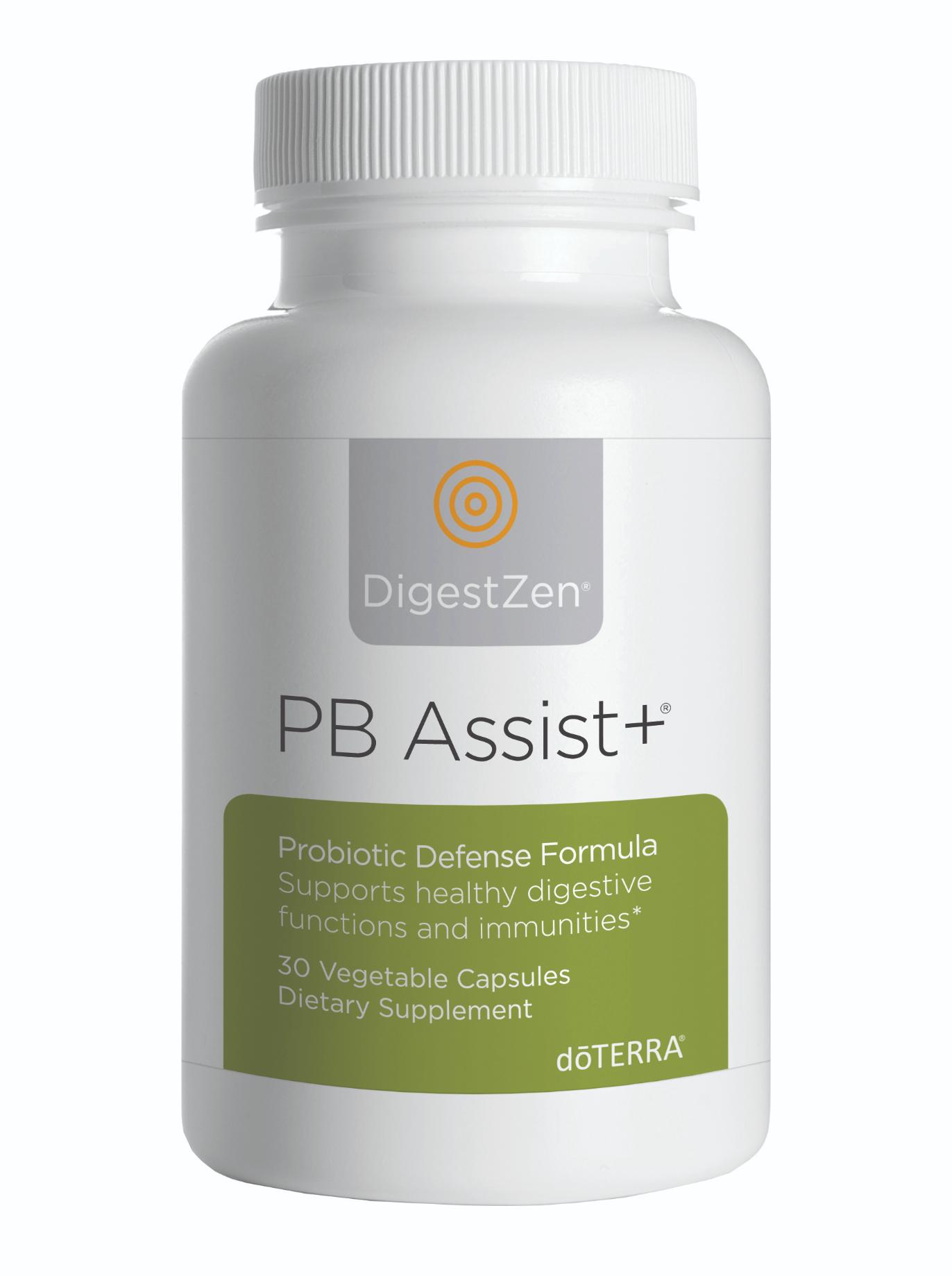 doTERRA PB Assist+, Защитный пробиотический комплекс, 30 двухкамерных капсул