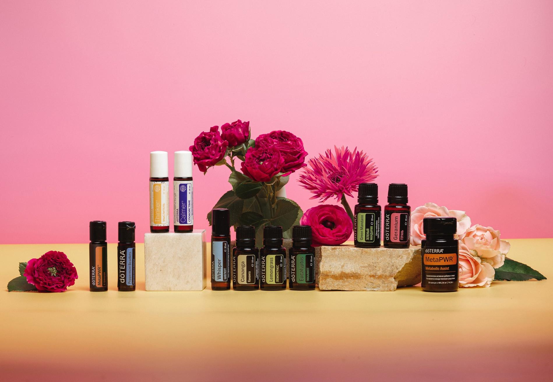 Набор эфирных масел doTERRA «BOGO Box Июль 2025», 11 шт.