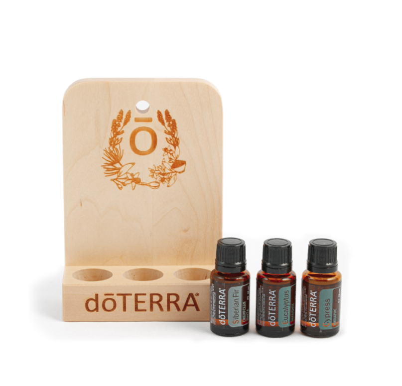 Набор эфирных масел "для бани и сауны" doTERRA, 3x15 мл