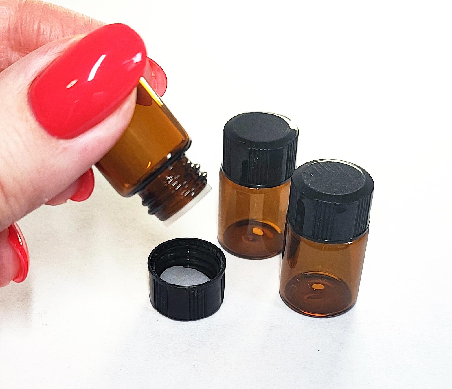 Янтарные пробники для эфирного масла doTERRA, 10 шт., 2 мл