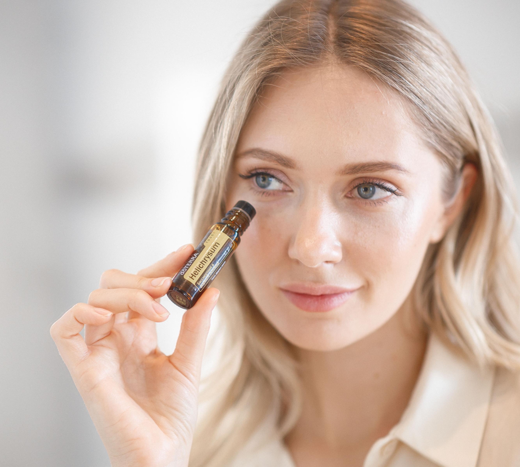 doTERRA Touch Бессмертник, Helichrysum, роллер 10 мл - Однокомпонентные эфирные масла - Каталог товаров