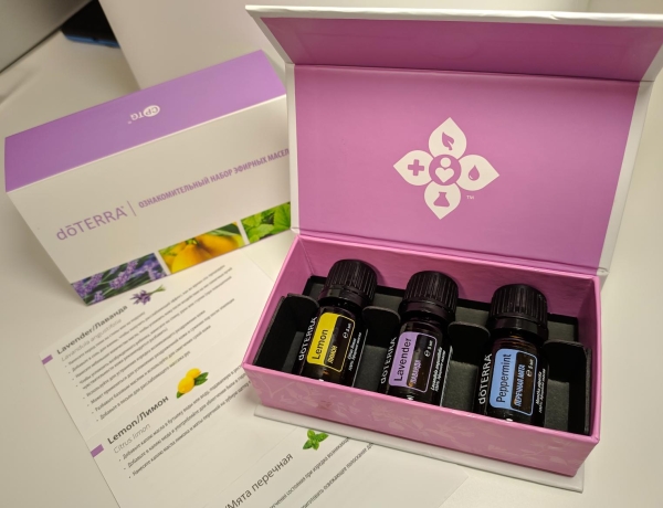 Ознакомительный набор эфирных масел doTERRA, 3x5 мл - Наборы эфирных масел - Каталог товаров