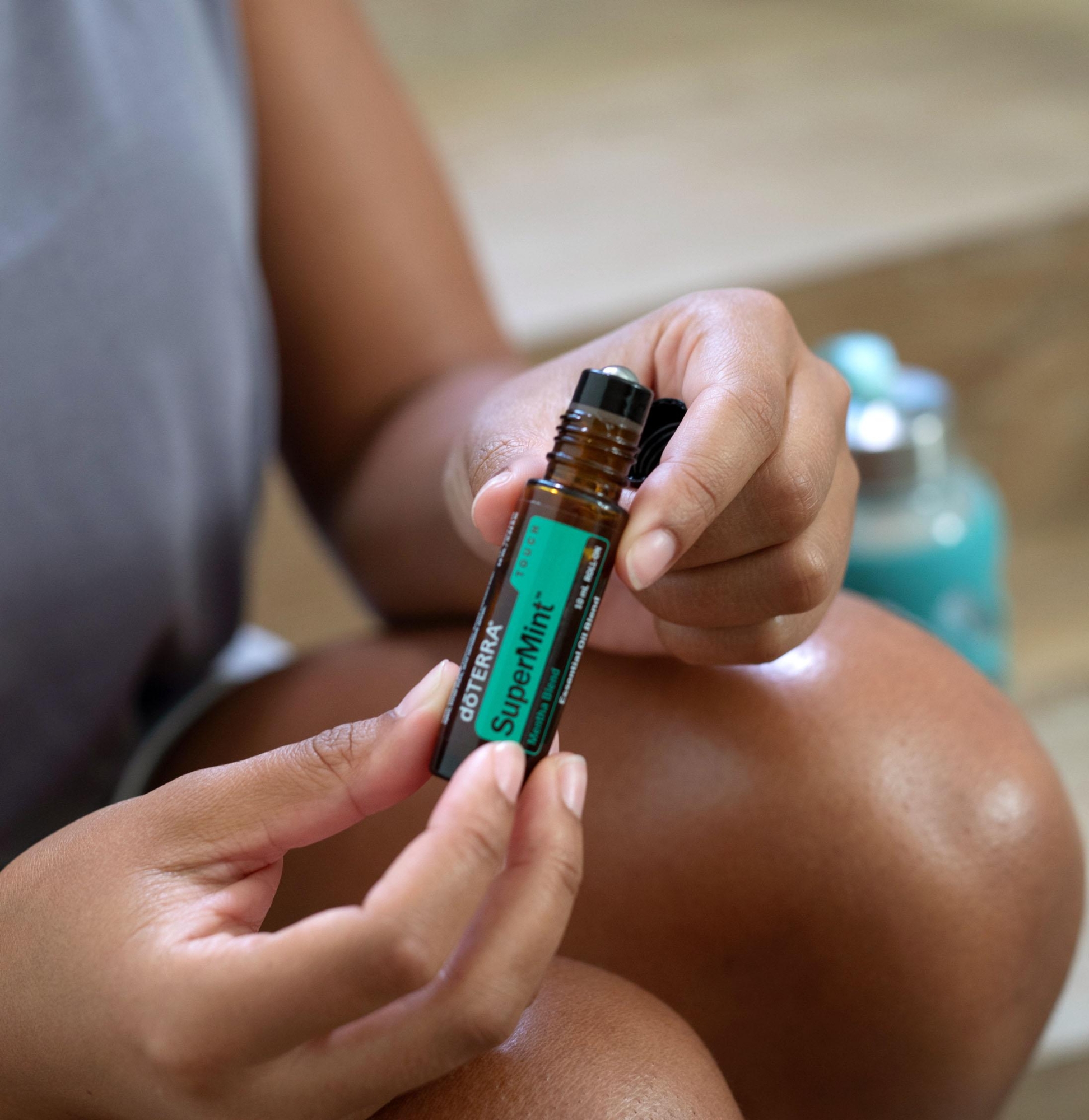 "СуперМинт" смесь эфирных масел мяты, doTERRA SuperMint Touch, роллер 10 мл - Смеси эфирных масел - Каталог товаров