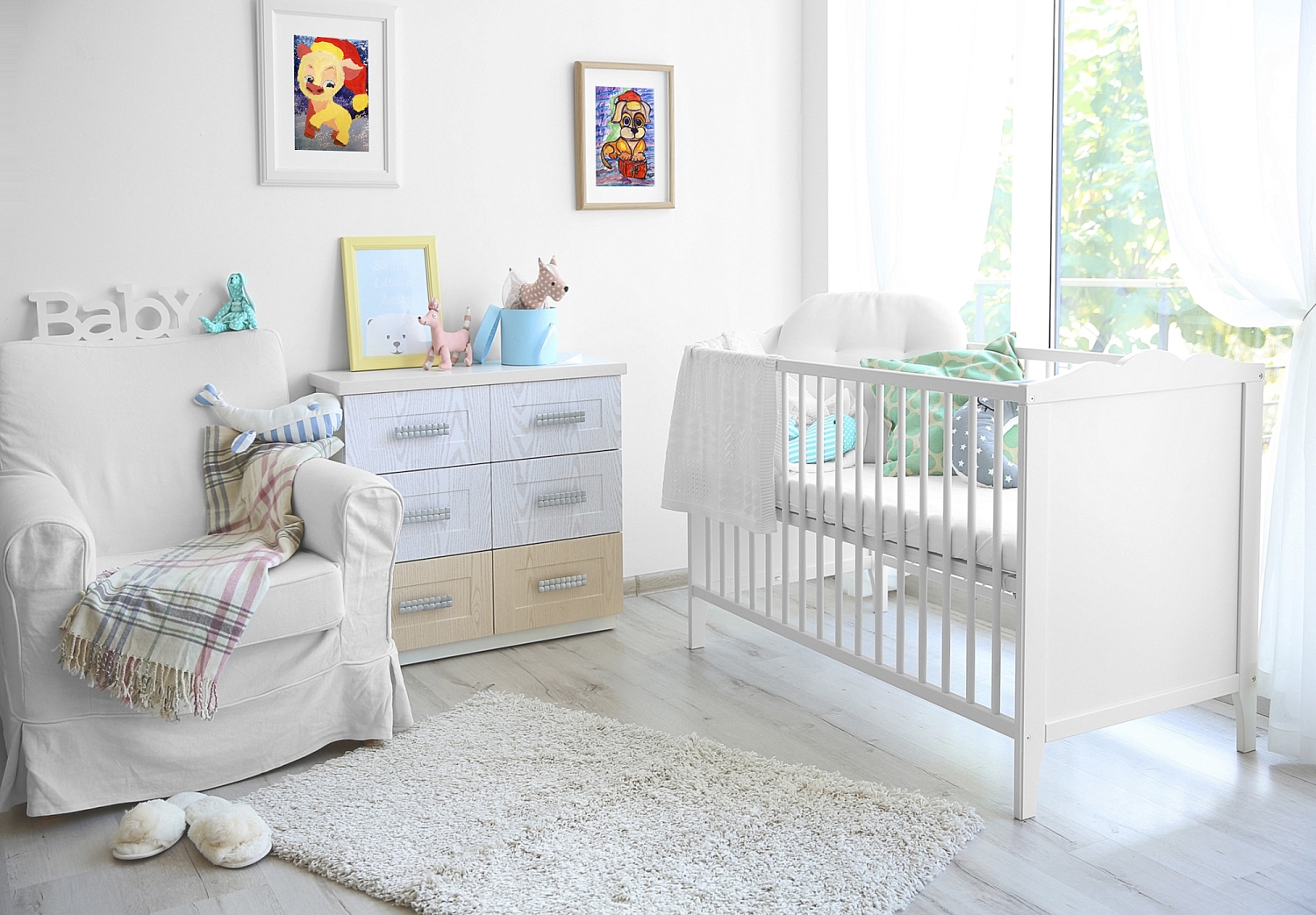 Картины в детских комнатах