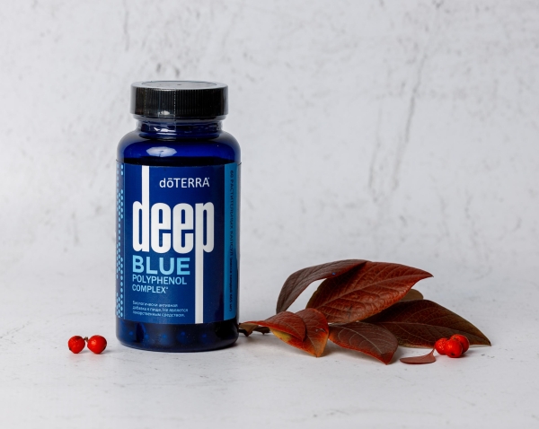 doTERRA Deep Blue Полифенольный комплекс, 60 капсул - Пищевые добавки - Каталог товаров