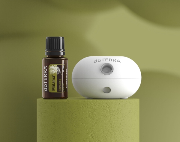 Набор doTERRA портативный диффузор Bubble с датчиком движения и смесь Малама, 15 мл - Диффузоры - Каталог товаров