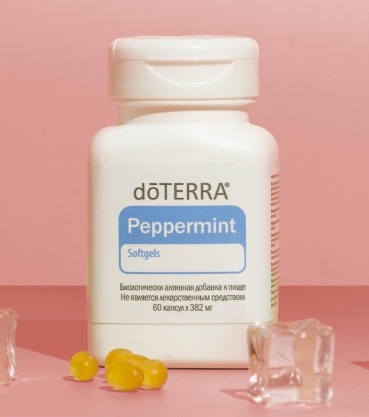doTERRA Капсулы перечной мяты, 60 капсул - Пищевые добавки - Каталог товаров
