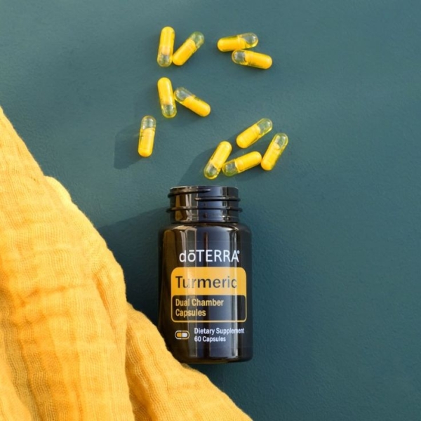 doTERRA Куркума в капсулах, Turmeric, 60 двухкамерных капсул - Пищевые добавки - Каталог товаров