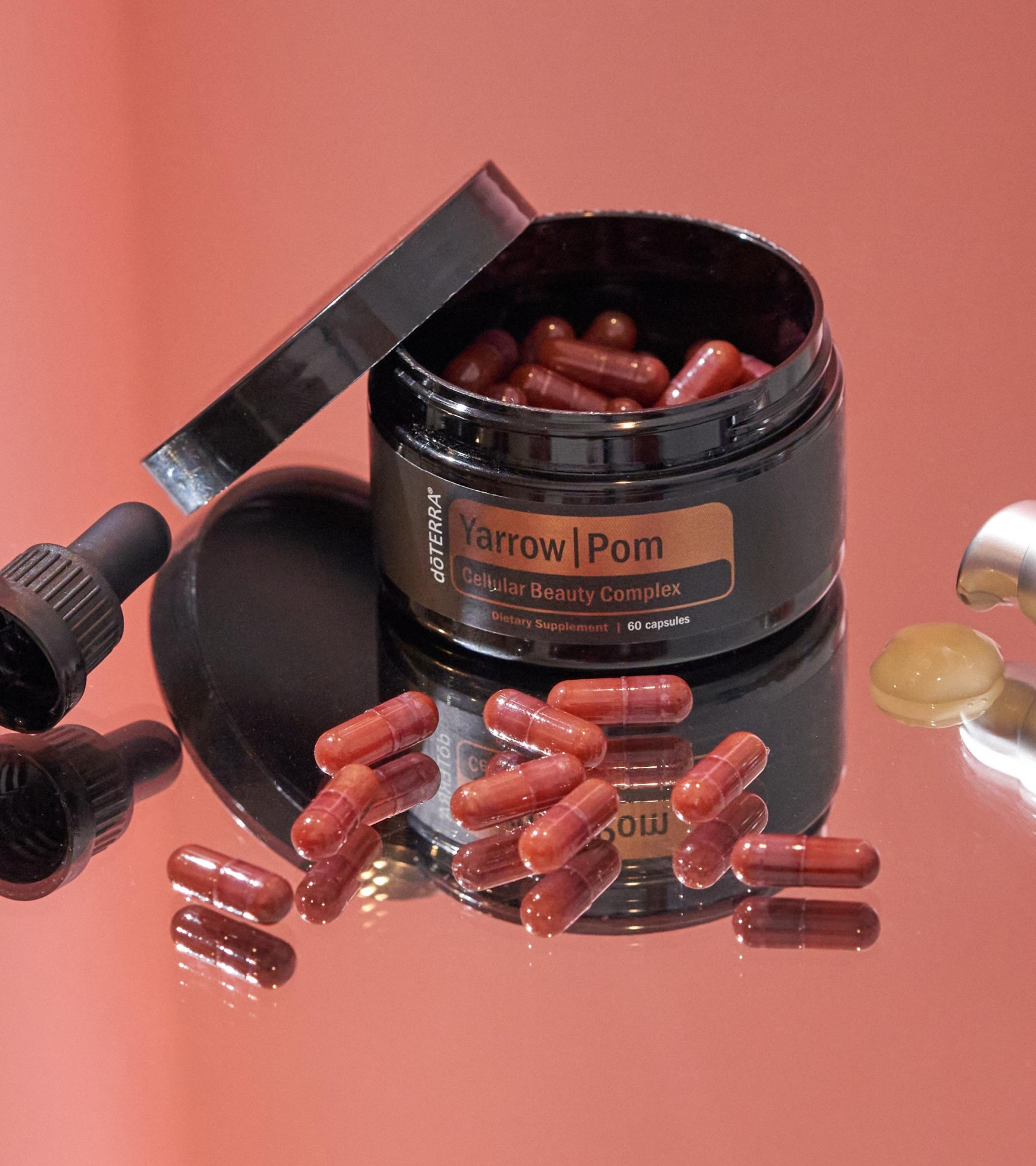 doTERRA Тысячелистник/Гранат Клеточный бьюти-комплекс в капсулах, Yarrow|Pom Capsules, 60 капсул - Пищевые добавки - Каталог товаров