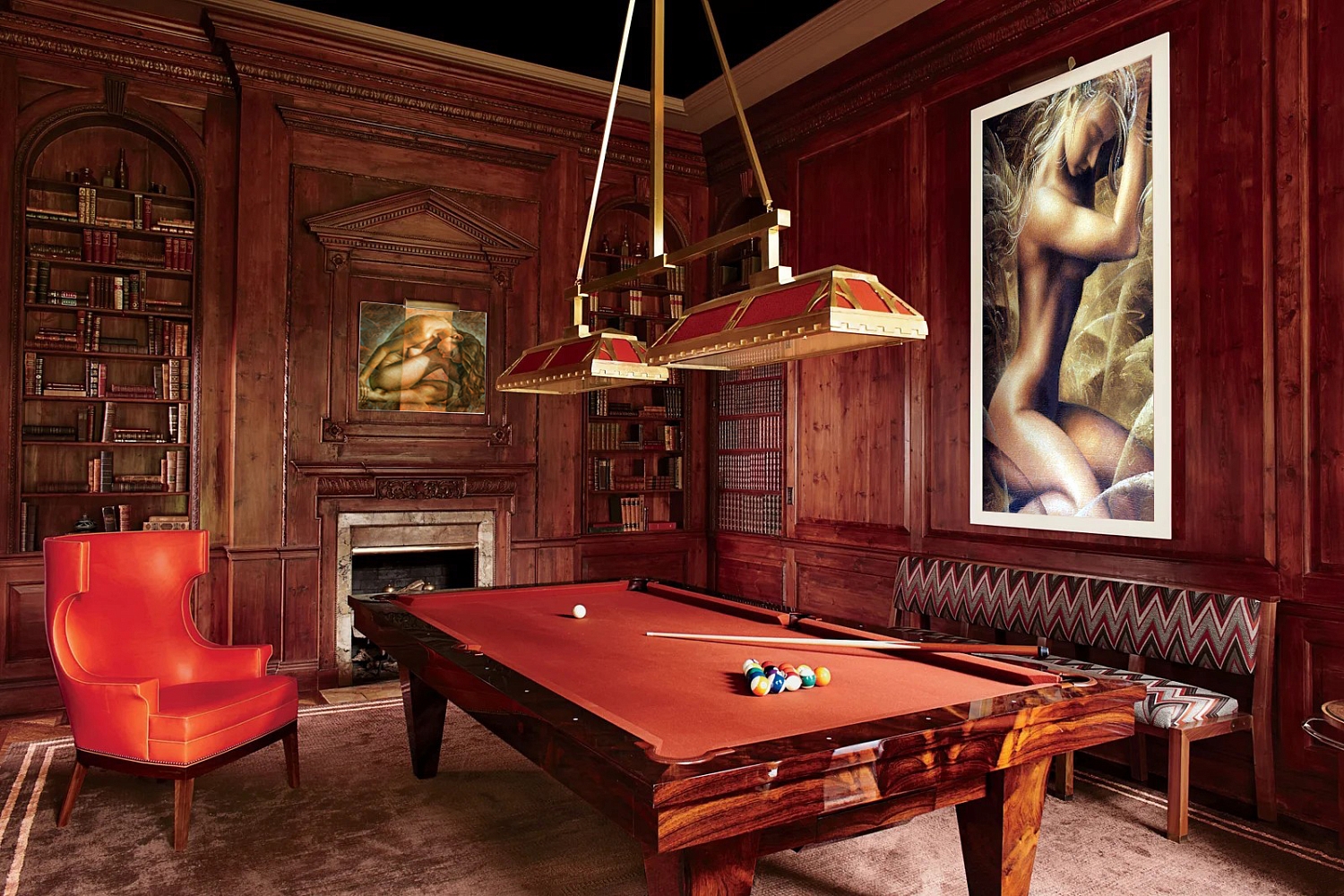 Картины в бильярдных