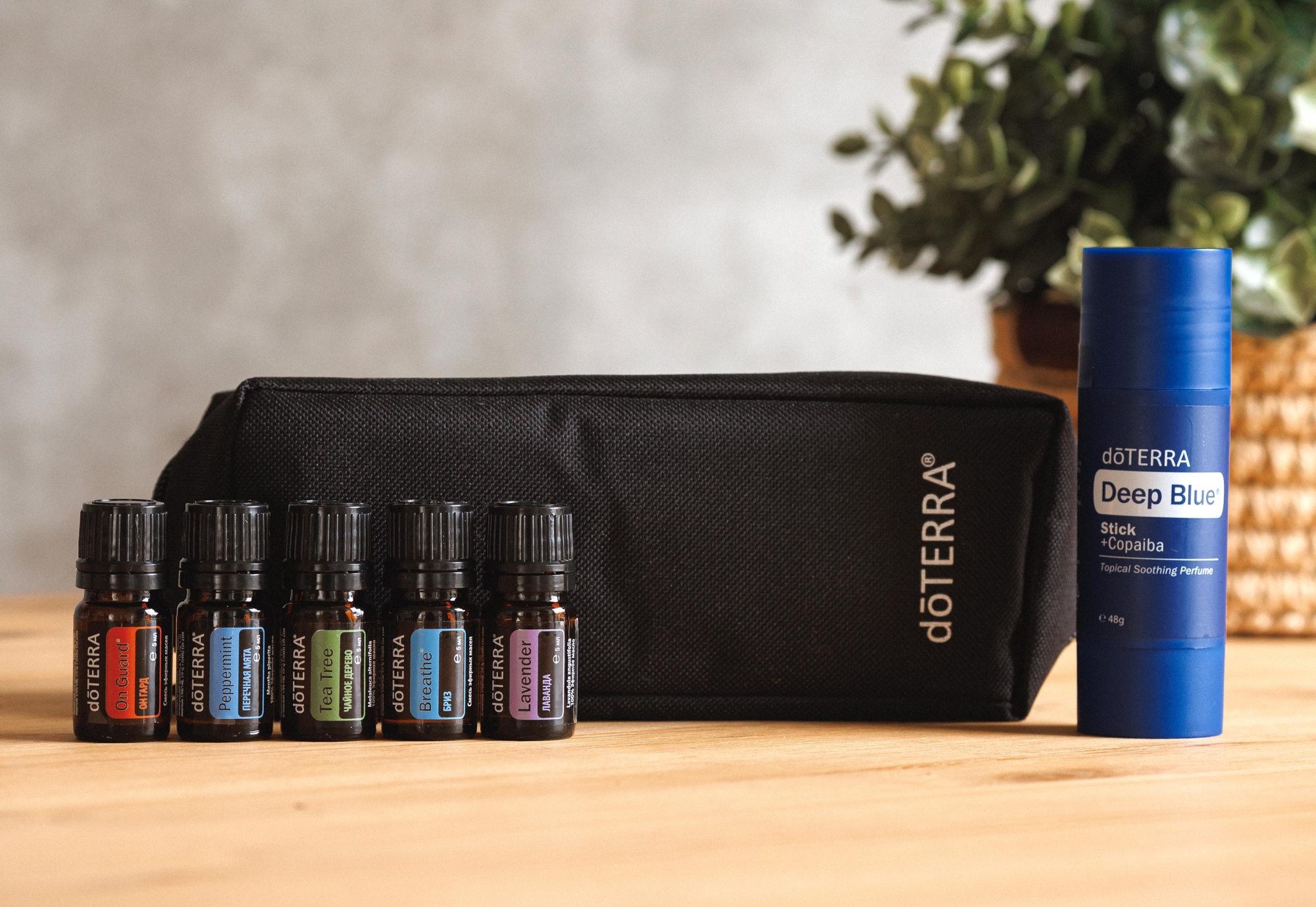 Набор для любителей спорта doTERRA "Атлет" со стиком Deep Blue + регистрация - Простая регистрация - Каталог товаров
