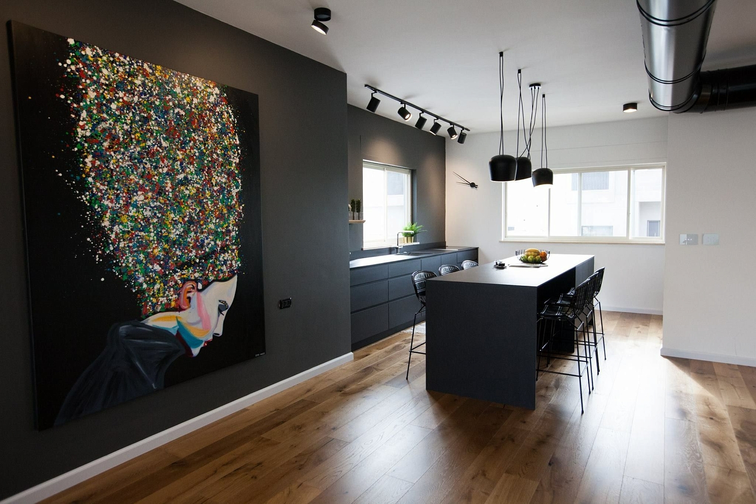 Картины на современных кухнях