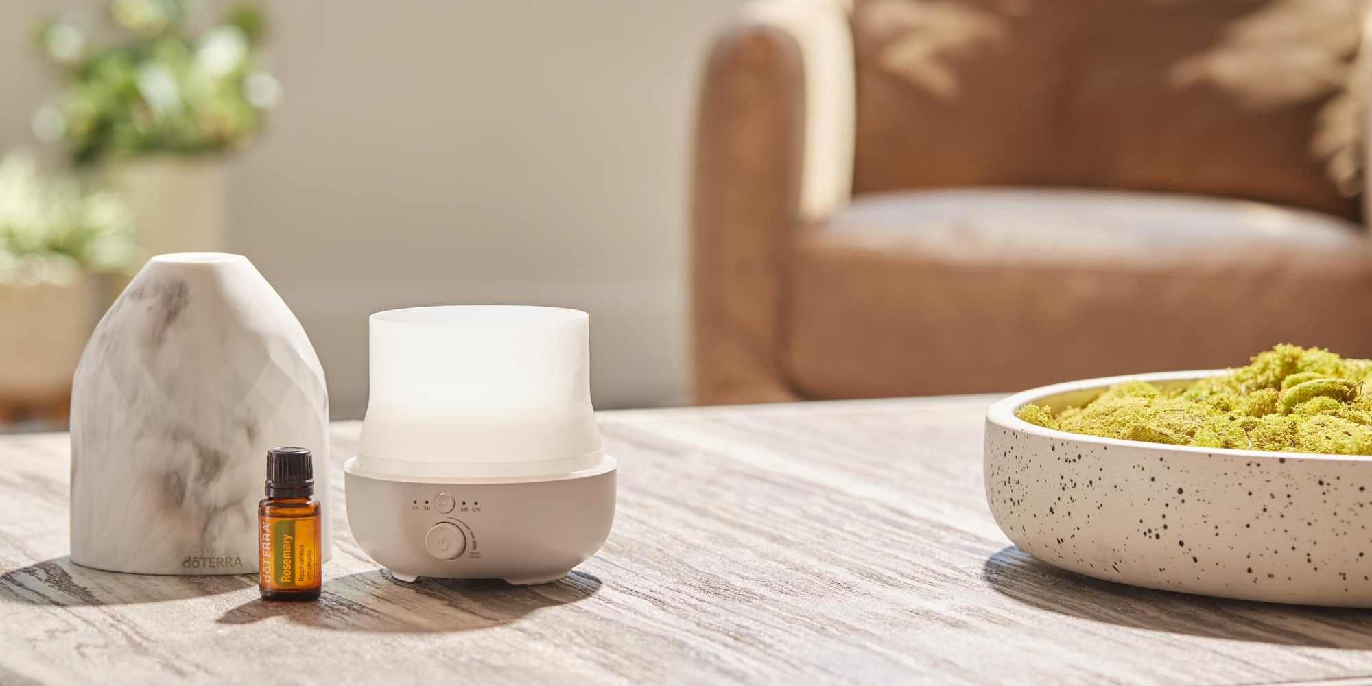 Диффузор doTERRA Volo белый мрамор для эфирных масел - Диффузоры - Каталог товаров