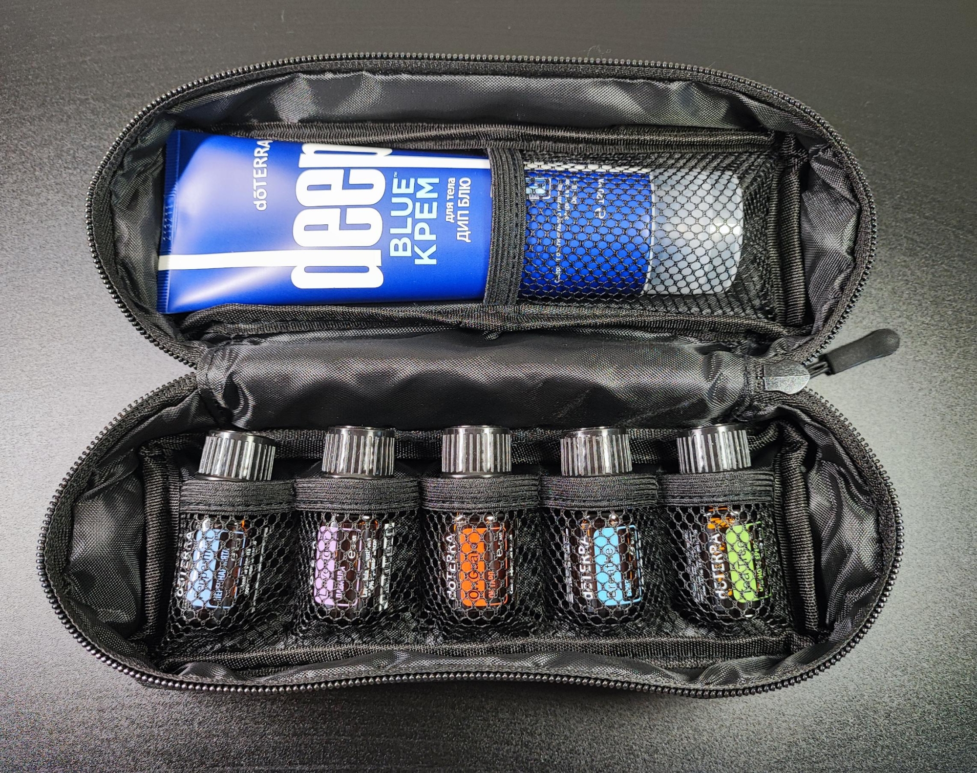 Набор для любителей спорта «Атлет» с кремом Дип Блю doTERRA, 5x5 мл + 120 мл. - Наборы эфирных масел - Каталог товаров