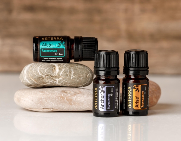 Набор эфирных масел для йоги doTERRA, 3x5 мл - Наборы эфирных масел - Каталог товаров