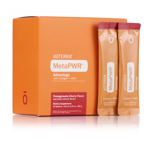 doTERRA MetaPWR Advantage с коллагеном + NMN, 30 саше