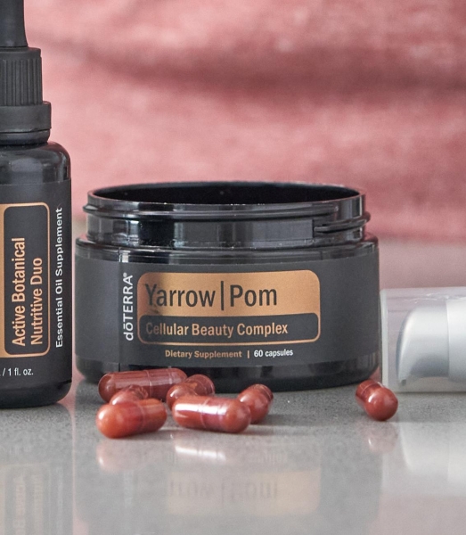 doTERRA Тысячелистник/Гранат Клеточный бьюти-комплекс в капсулах, Yarrow|Pom Capsules, 60 капсул - Пищевые добавки - Каталог товаров