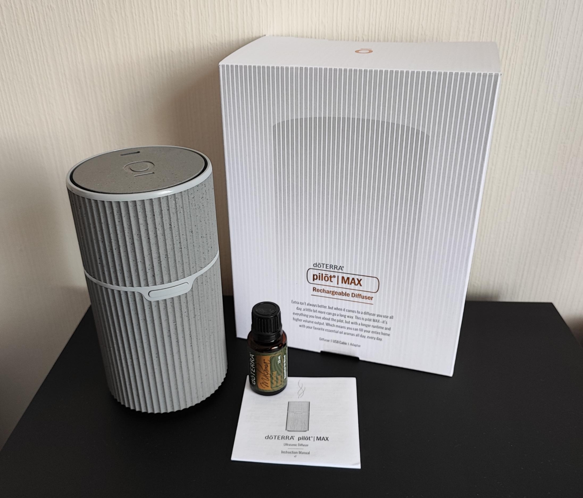 Набор портативный диффузор doTERRA «Pilot Max» на аккумуляторе (120 мл) + Питающая смесь Malama 15 мл - Диффузоры - Каталог товаров