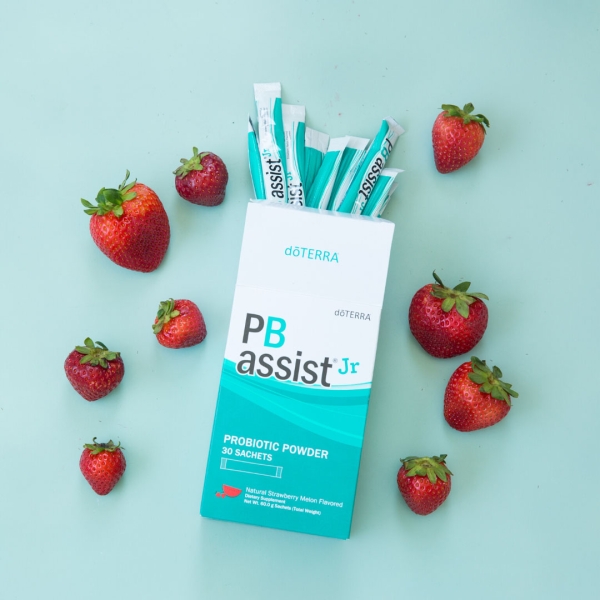 PB Assist Jr, Защитный пробиотический комплекс doTERRA для детей и взрослых, 30 саше - Пищевые добавки - Каталог товаров