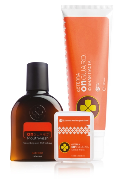 Дорожный набор doTERRA "ОН ГАРД" On Guard для ухода за полостью рта - Персональный уход - Каталог товаров