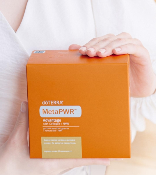 doTERRA MetaPWR Advantage с коллагеном + NMN, 30 саше - Пищевые добавки - Каталог товаров