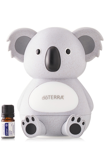 Диффузор doTERRA Коала с мелодиями и смесь эфирных масел Calmer, 5 мл
