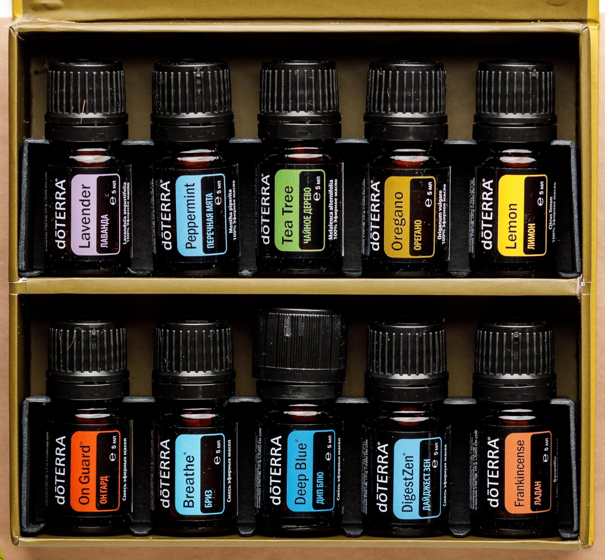 "Семейный набор" эфирных масел doTERRA, 10x5 мл - Наборы эфирных масел - Каталог товаров