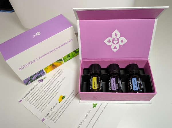 Ознакомительный набор эфирных масел doTERRA, 3x5 мл - Наборы эфирных масел - Каталог товаров