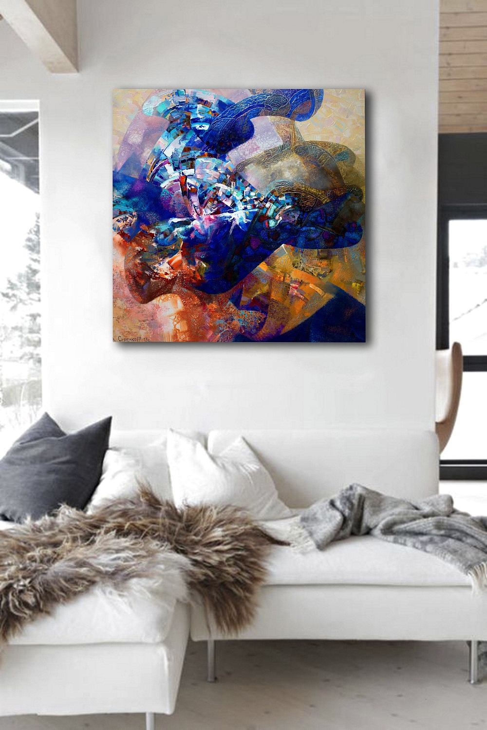 Картины в гостиных