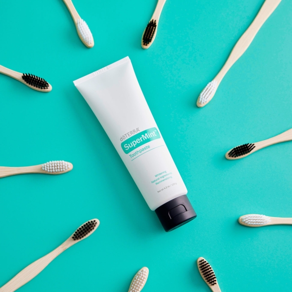 doTERRA "SuperMint" Toothpaste, отбеливающая зубная паста, 125 гр - Персональный уход - Каталог товаров