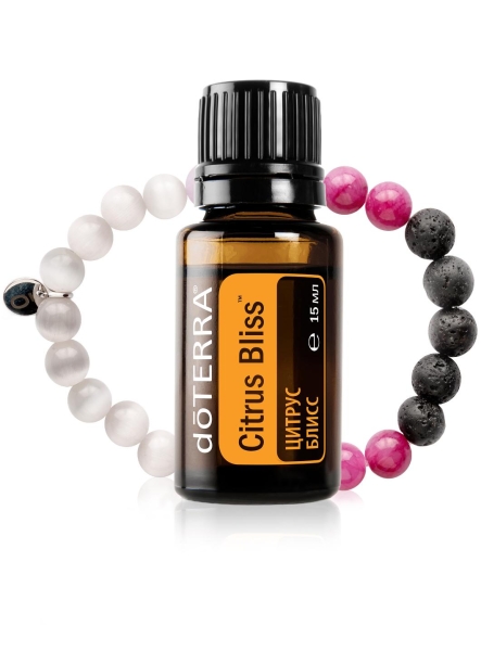 Набор doTERRA Аромабраслет и смесь эфирных масел "Цитрус Блисс", 15 мл