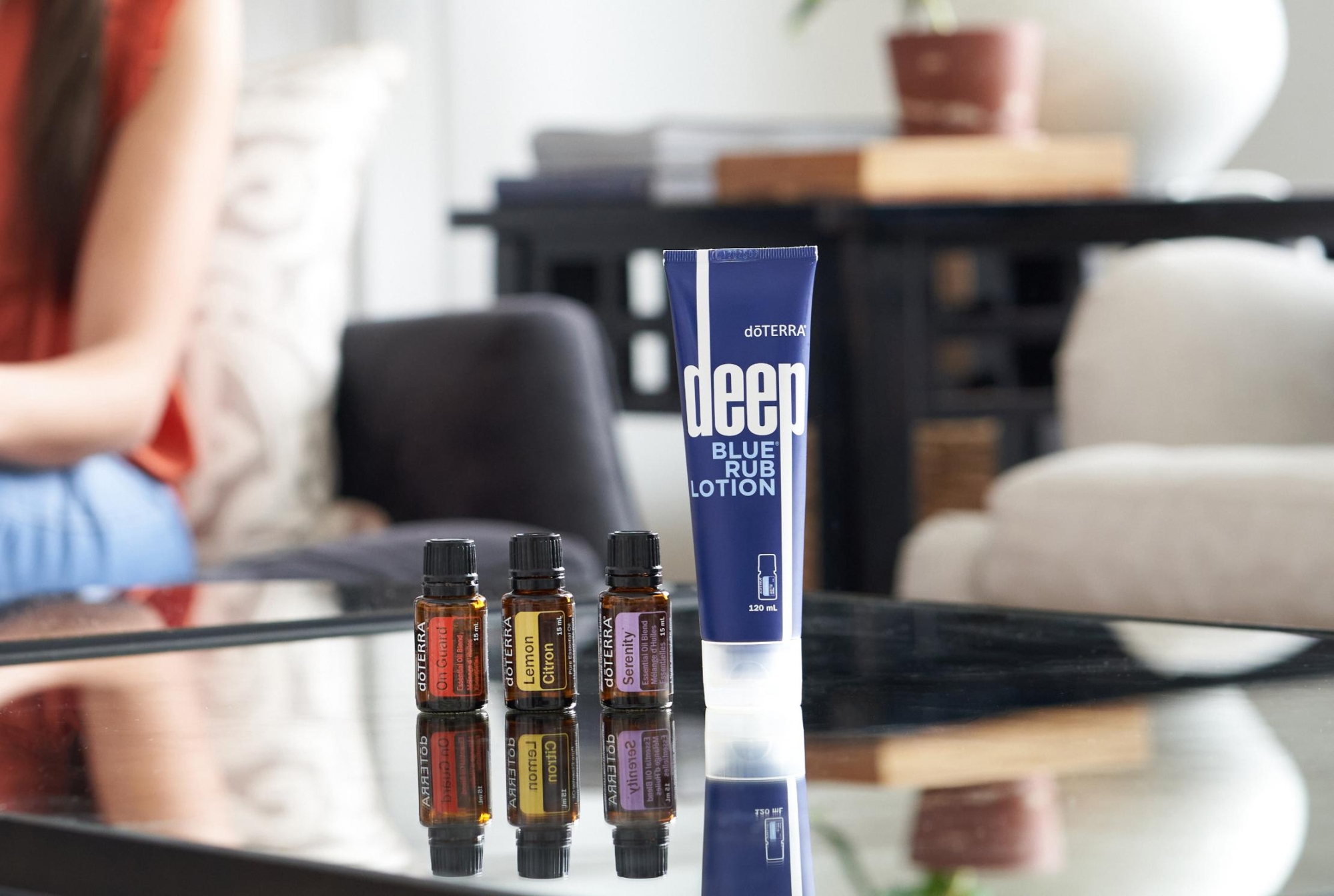 Набор эфирных масел и крем Дип Блю doTERRA "Простые решения", 3x15 мл + 120 мл. - Наборы эфирных масел - Каталог товаров