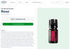 Эфирное масло doTERRA Роза, Rose, Rosa damascena, 5 мл - Однокомпонентные эфирные масла - Каталог товаров