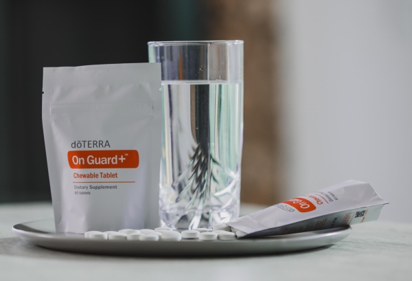 Жевательные таблетки для поддержания иммунитета, dōTERRA On Guard+, 60 таб. - Пищевые добавки - Каталог товаров