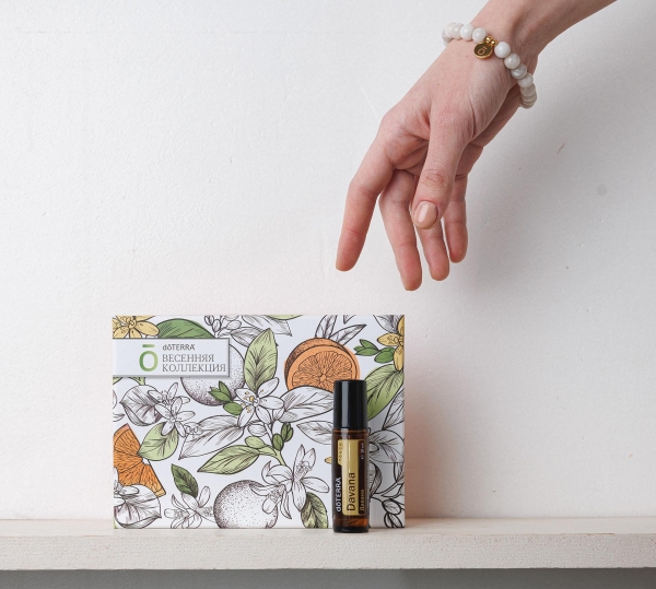 Набор "Настоящие сокровища" doTERRA аромабраслет + Давана Touch, 10 мл - Наборы эфирных масел - Каталог товаров