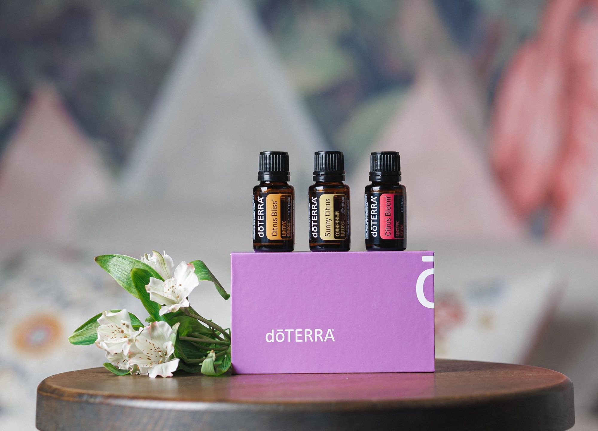 Набор эфирных масел doTERRA "Цитрус Трио", 3x15 мл - Наборы эфирных масел - Каталог товаров