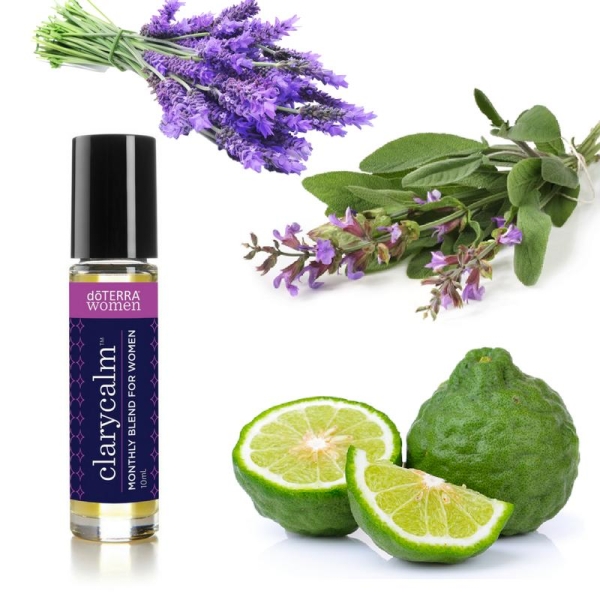 "КлериКалм" смесь эфирных масел для женщин, doTERRA ClaryCalm, роллер 10 мл - Смеси эфирных масел - Каталог товаров