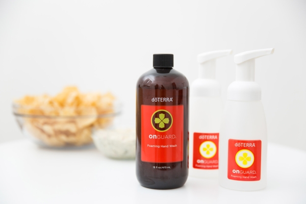 Жидкое мыло для рук doTERRA "On Guard", 473 мл + диспенсер белый - Персональный уход - Каталог товаров