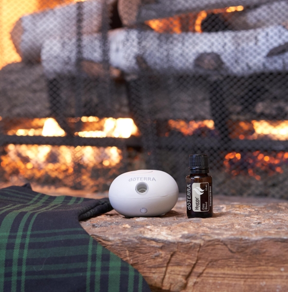 Набор doTERRA портативный диффузор Bubble с датчиком движения и смесь Hygge, 15 мл - Диффузоры - Каталог товаров