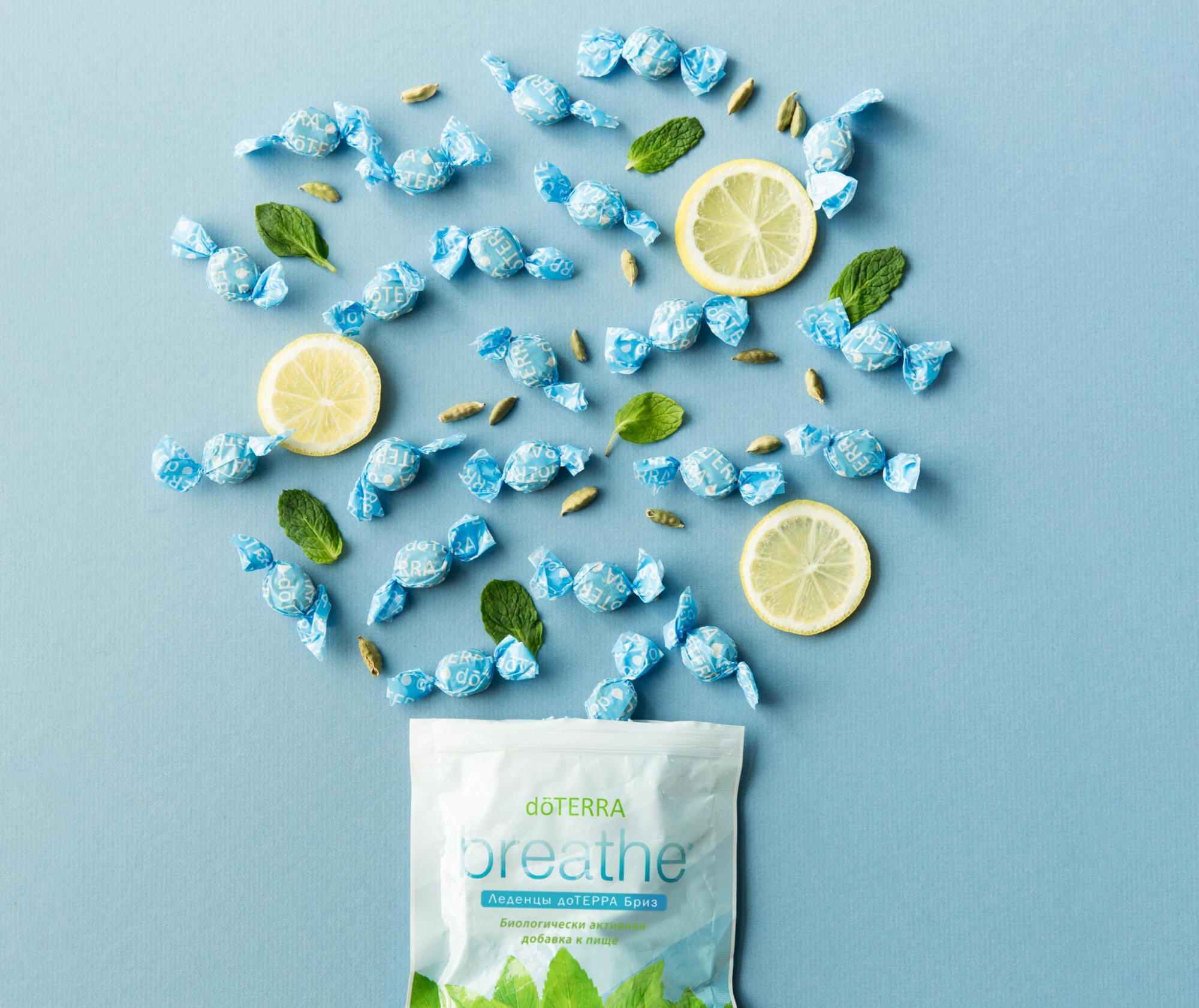 Леденцы doTERRA 'Бриз' ('Breathe') - Пищевые добавки - Каталог товаров