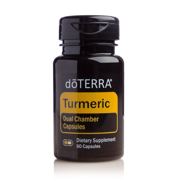 doTERRA Куркума в капсулах, Turmeric, 60 двухкамерных капсул