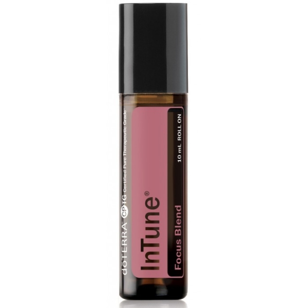 "ИнТьюн" смесь эфирных масел для концентрации, doTERRA InTune Touch, роллер 10 мл