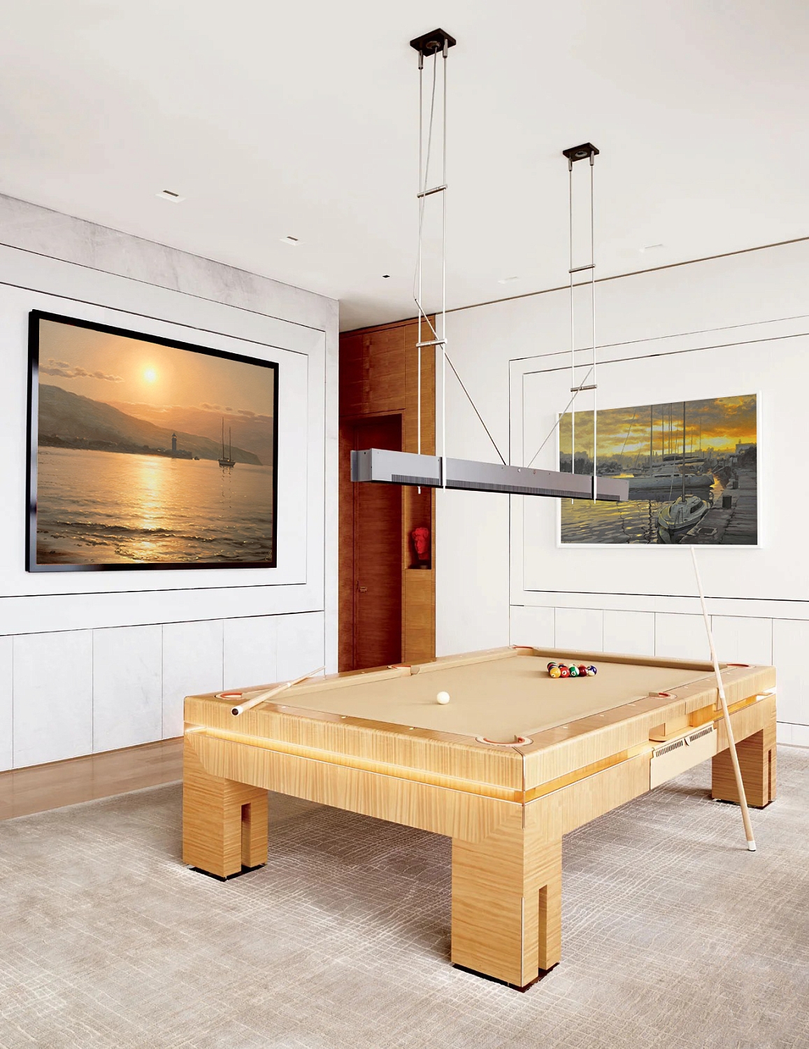 Картины в бильярдных